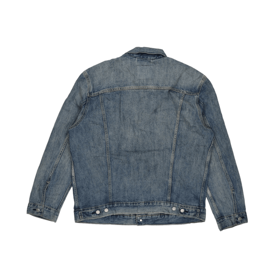 Levi's Vintage Blue Trucker Jacket XL Cotton Collared