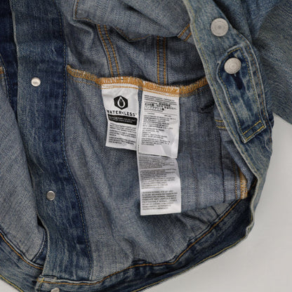 Levi's Vintage Blue Trucker Jacket XL Cotton Collared