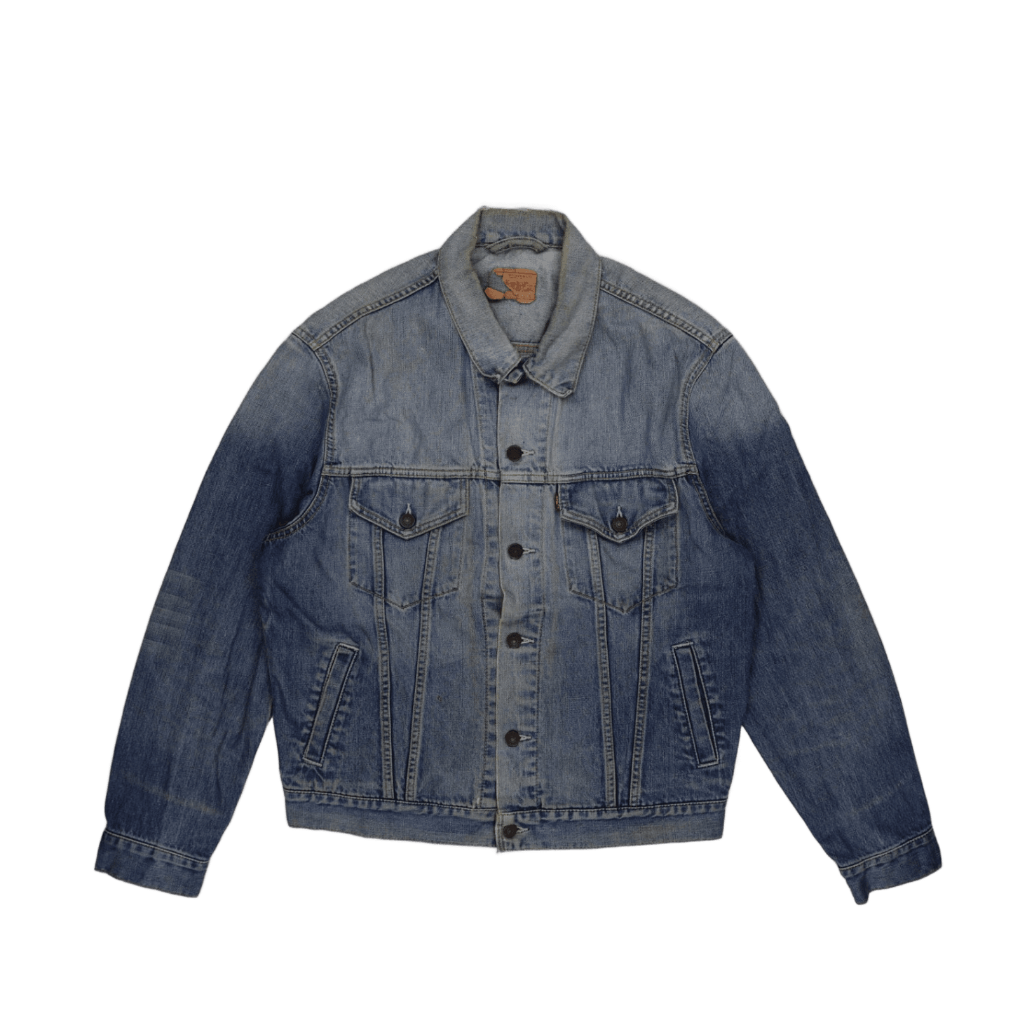 Levi's 70506 Vintage Denim Trucker Jacket Blue Large 100% Cotton Collared