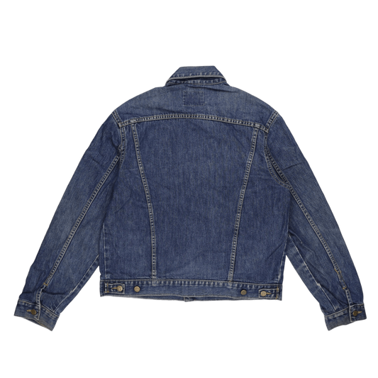 Lee Vintage Denim Jacket Blue Size M 100 Percent Cotton Collared