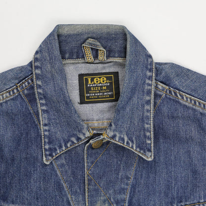 Lee Vintage Denim Jacket Blue Size M 100 Percent Cotton Collared