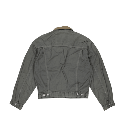Levi's Vintage Grey Denim Trucker Jacket Men Medium Cotton Collared