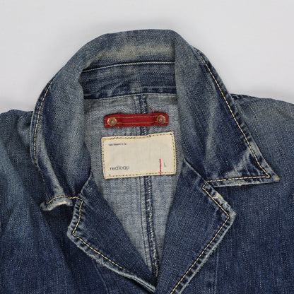 Levi's Redloop Vintage Workwear Jacket Blue Large Cotton Denim