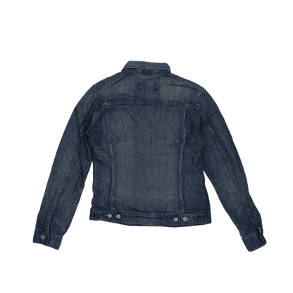 Levi's Vintage Blue Denim Trucker Jacket Unisex Size S 100% Cotton