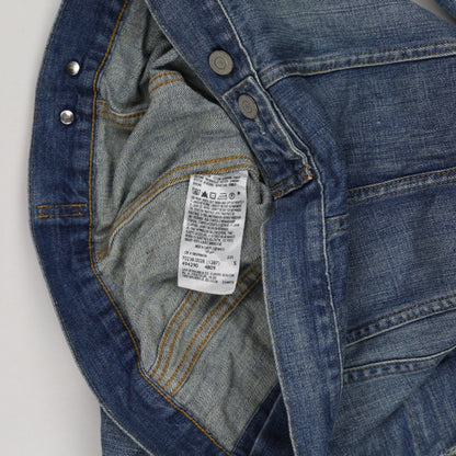 Levi's Vintage Blue Denim Trucker Jacket Unisex Size S 100% Cotton