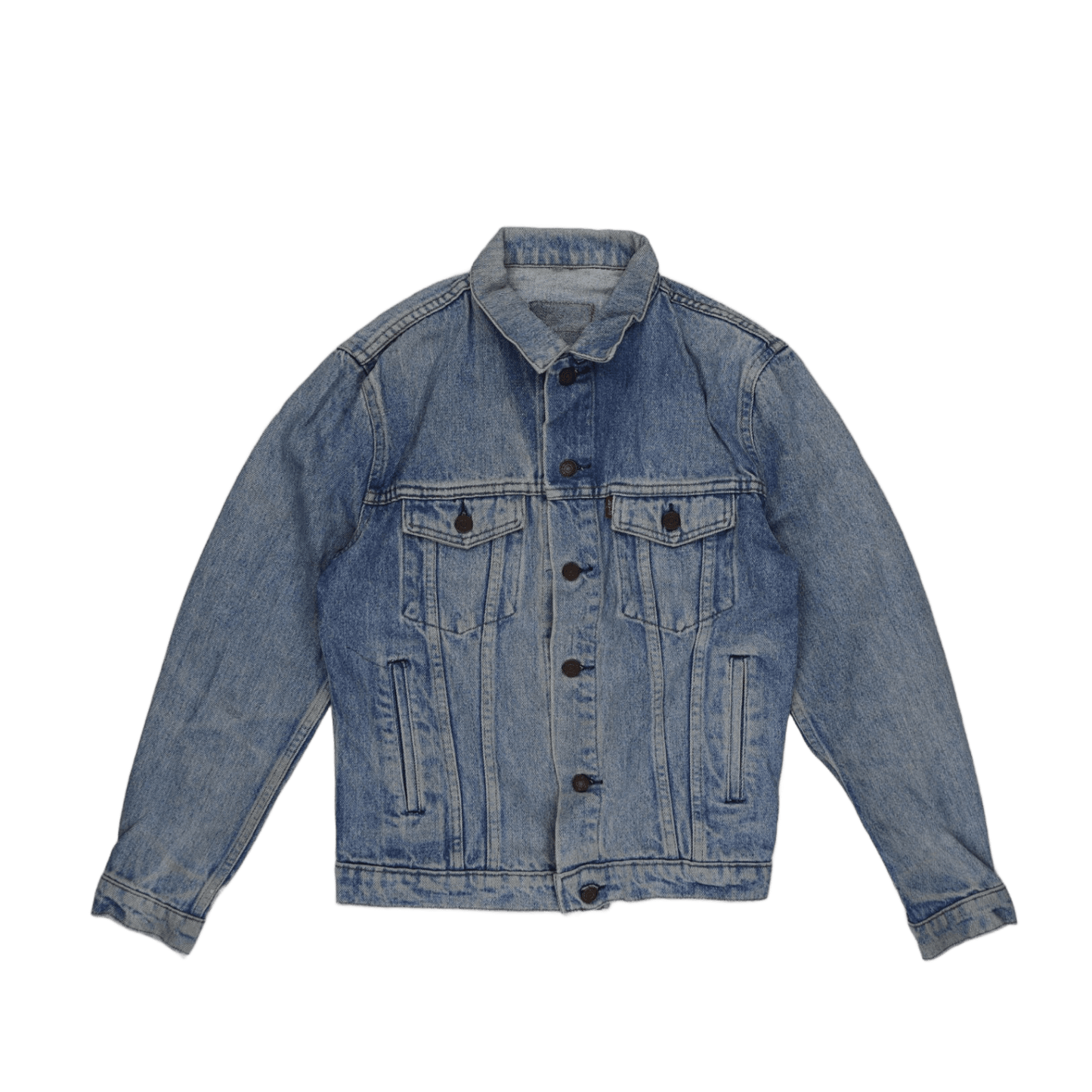 Levi's Vintage Blue Denim Trucker Jacket Size M Cotton