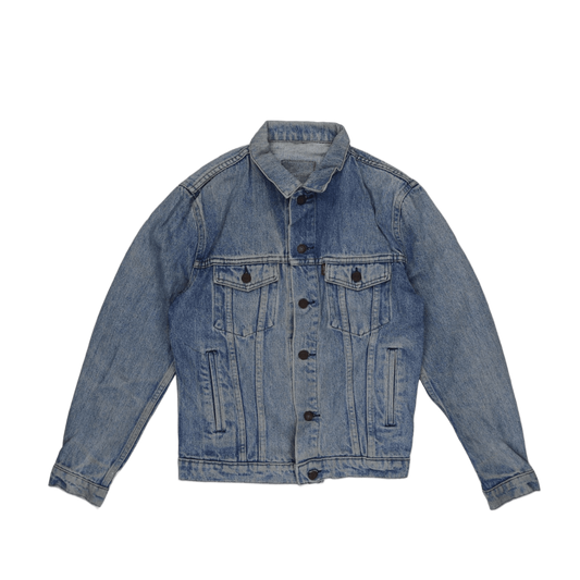 Levi's Vintage Blue Denim Trucker Jacket Size M Cotton