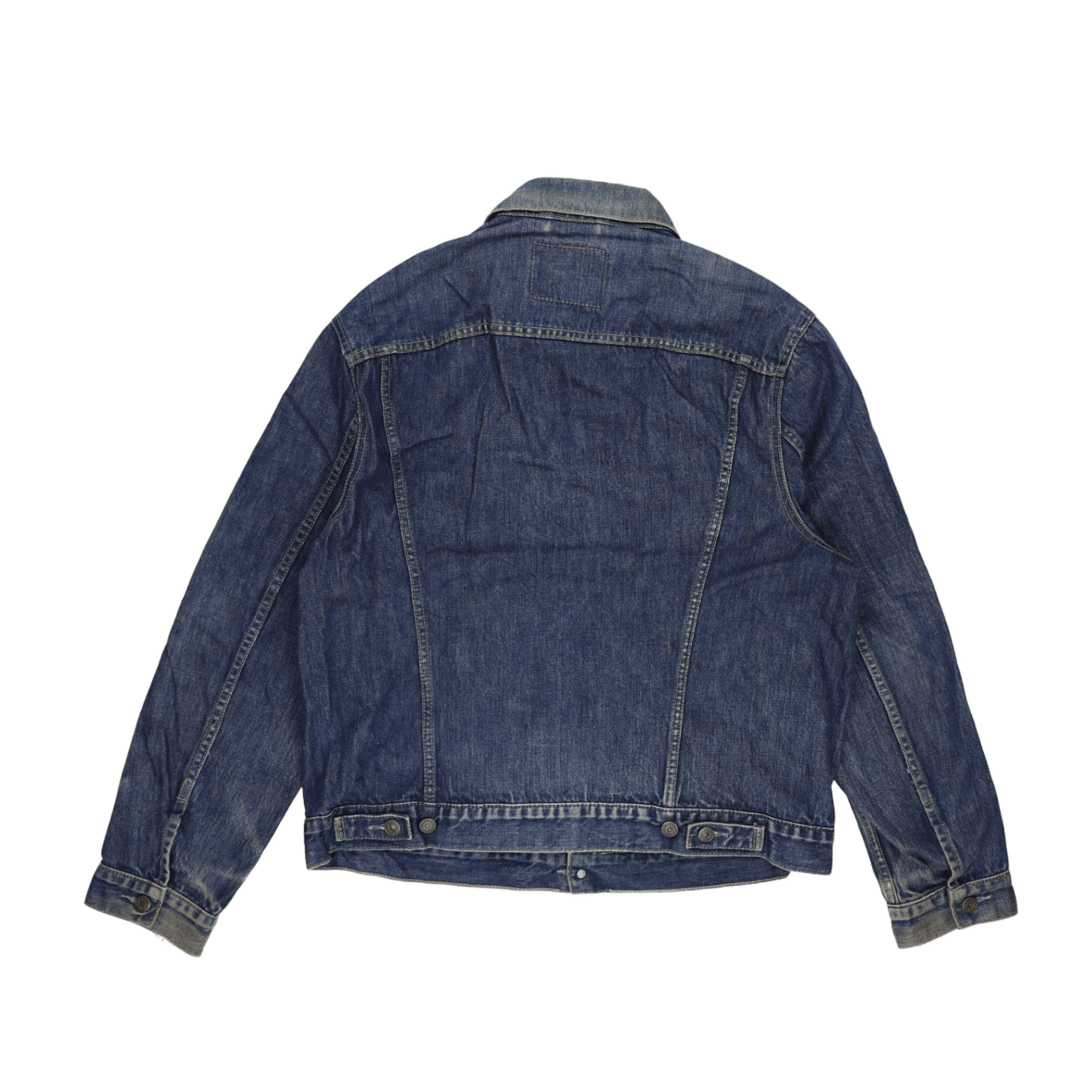 Levi's 70550 Vintage Denim Blue Trucker Jacket Large Cotton