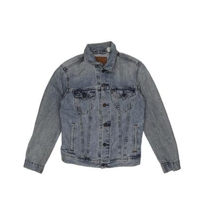 Levi's Vintage Blue Denim Trucker Jacket Size Small Cotton