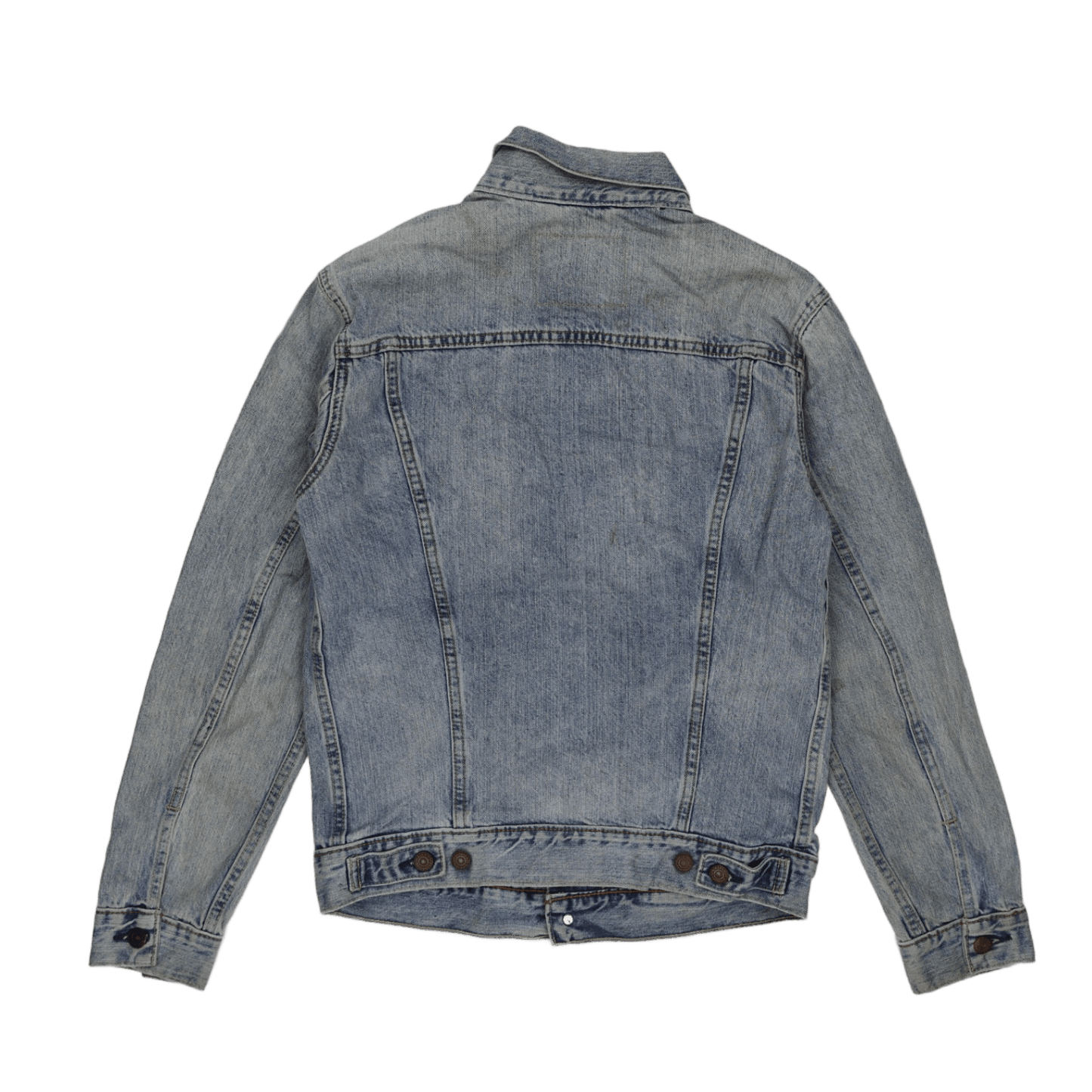 Levi's Vintage Blue Denim Trucker Jacket Size Small Cotton