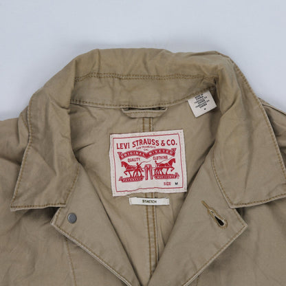 Levi's Chore Jacket Men's Cotton Stretch Taupe Medium