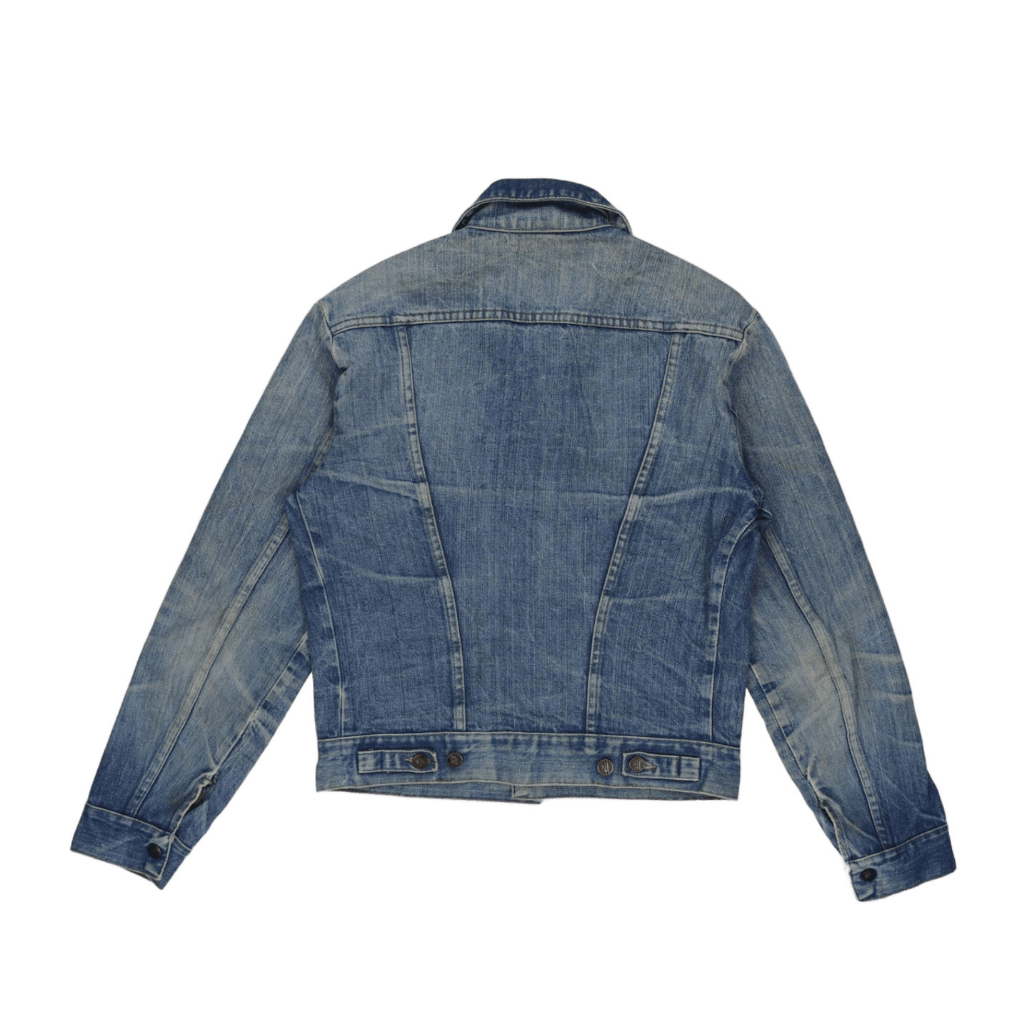 Wrangler Vintage Western Denim Jacket Blue Medium Cotton