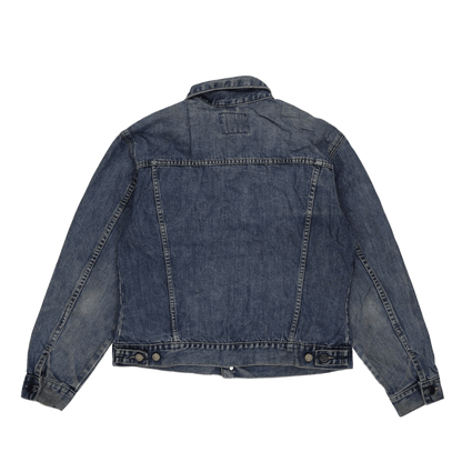 Lee Vintage Blue Denim Jacket XL 100 Percent Cotton Collared