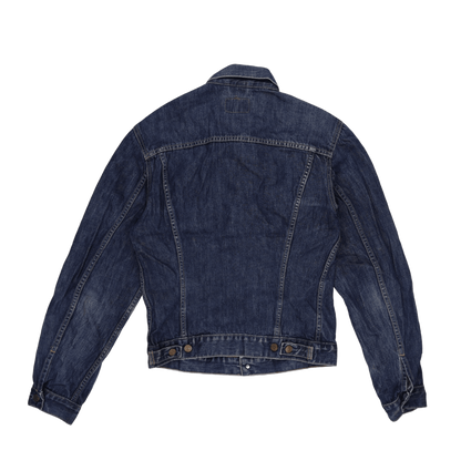 Levi's Vintage Blue Denim Jacket Women Large 100% Cotton Collared