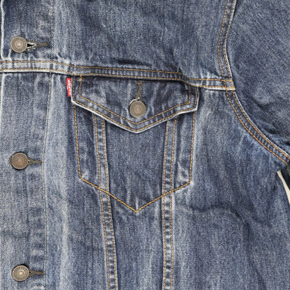 Levi's Classic Denim Trucker Jacket Blue XL Cotton Denim