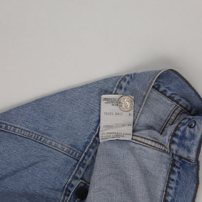 Levi's Vintage 70503 Trucker Jacket Light Blue XL Cotton