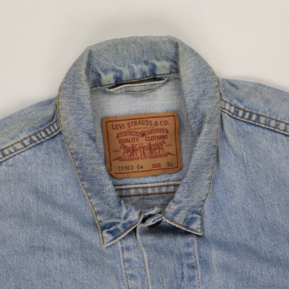 Levi's Vintage 70503 Trucker Jacket Light Blue XL Cotton