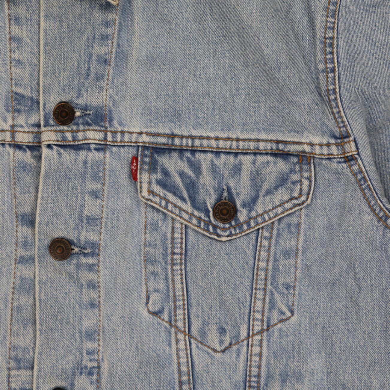 Levi's Vintage 70503 Trucker Jacket Light Blue XL Cotton