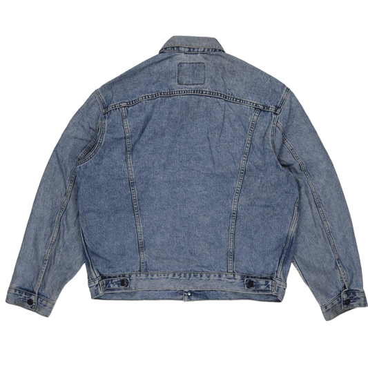 Levi's 70503-02 Vintage Blue Denim Trucker Jacket Large Cotton