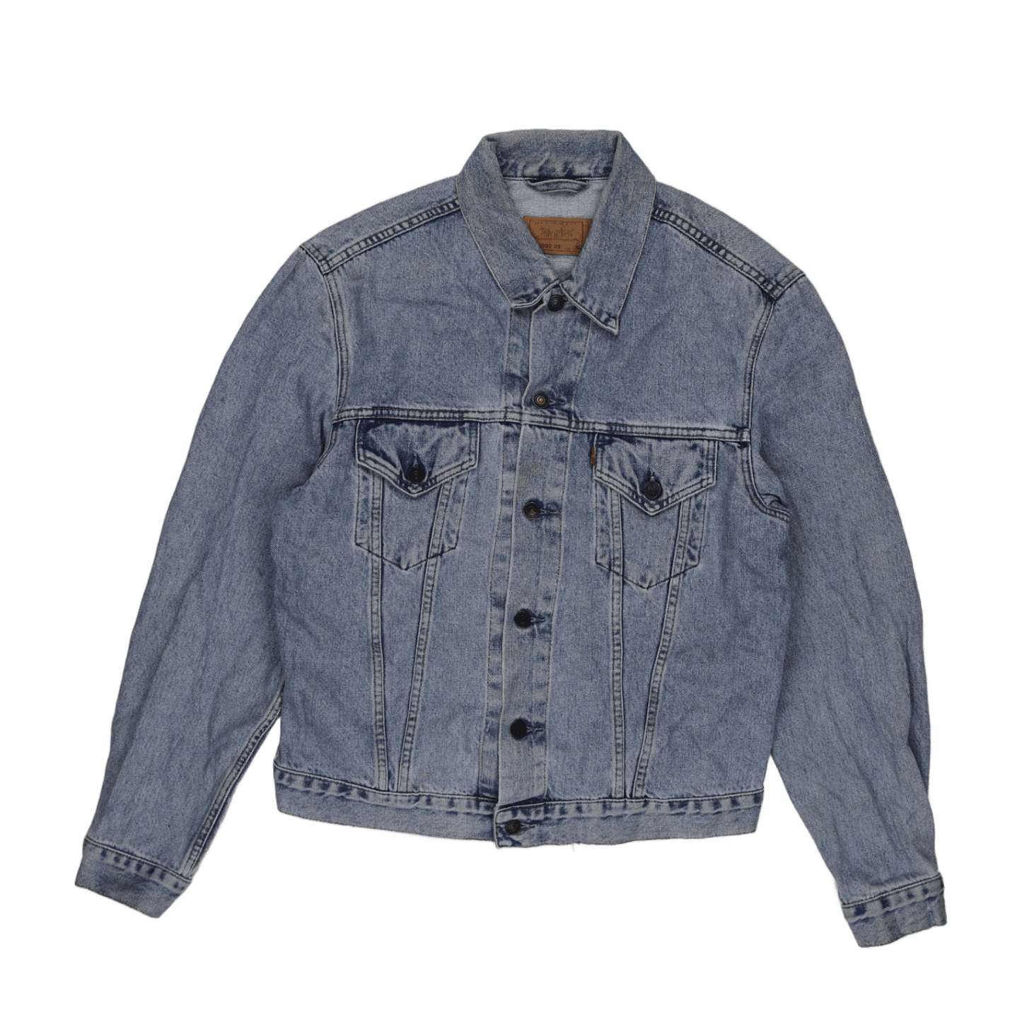 Levi's Vintage 70500 XL Denim Jacket Blue Cotton Denim Collared