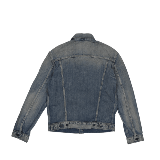 Levi's Vintage Blue Denim Trucker Jacket Medium Cotton Collared