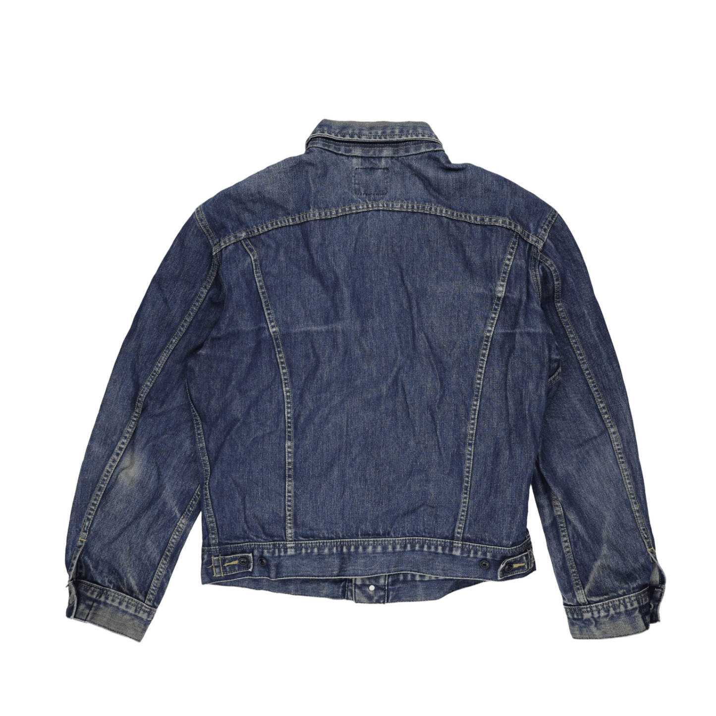 Lee Vintage Blue Denim Jacket XL Cotton Collared