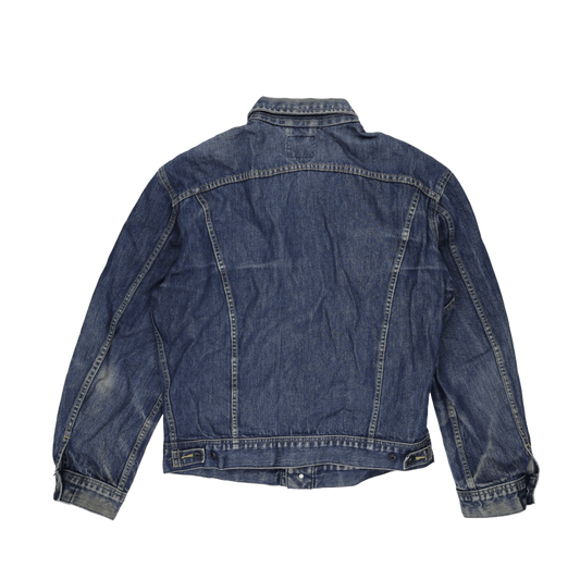 Lee Vintage Blue Denim Jacket XL Cotton Collared