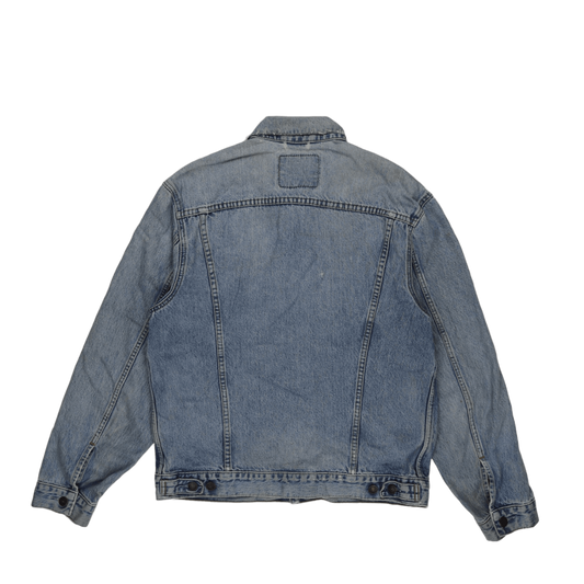 Levi's Vintage 90s Light Blue Denim Trucker Jacket Men Medium Cotton