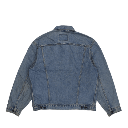 Levi's Vintage Denim Trucker Jacket Light Blue Size Large Cotton