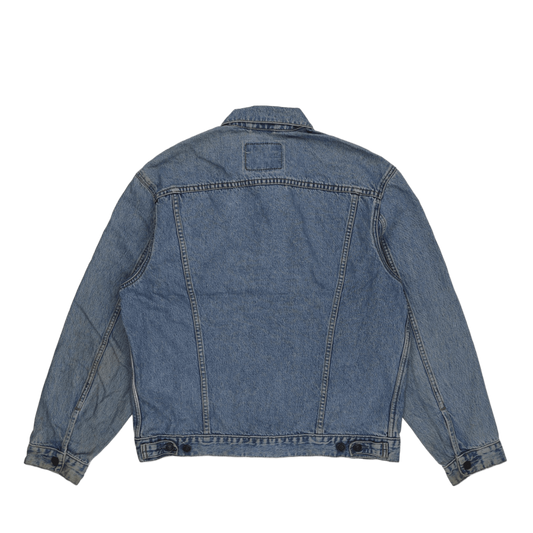 Levi's Vintage Denim Trucker Jacket Light Blue Size Large Cotton