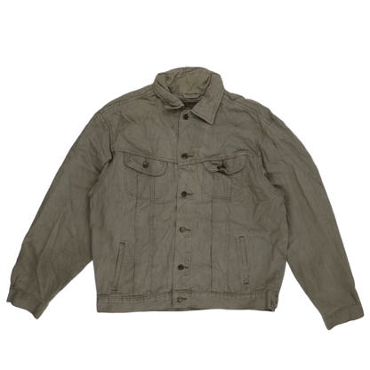 Lee Vintage Trucker Jacket Stone Grey XL 100% Cotton