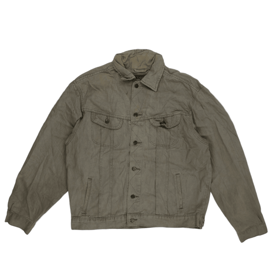 Lee Vintage Trucker Jacket Stone Grey XL 100% Cotton
