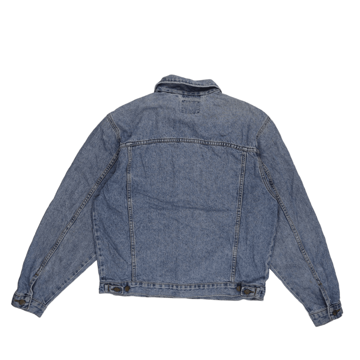 Lee Vintage Light Blue Denim Jacket Large Cotton Denim Collared