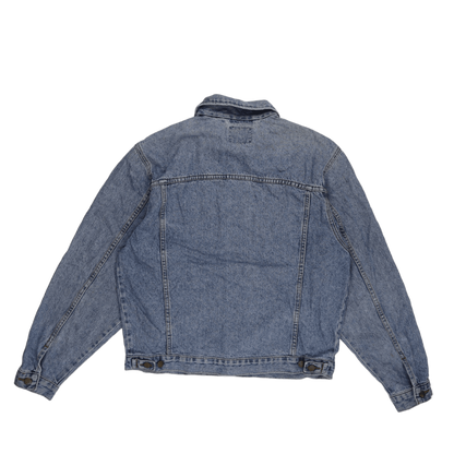 Lee Vintage Light Blue Denim Jacket Large Cotton Denim Collared