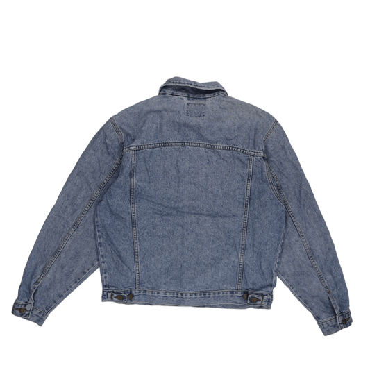 Lee Vintage Light Blue Denim Jacket Large Cotton Denim Collared