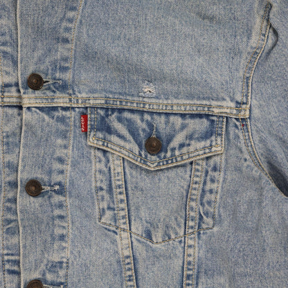Levi's Vintage 70503 Light Blue Trucker Denim Jacket Large Cotton Denim Unisex