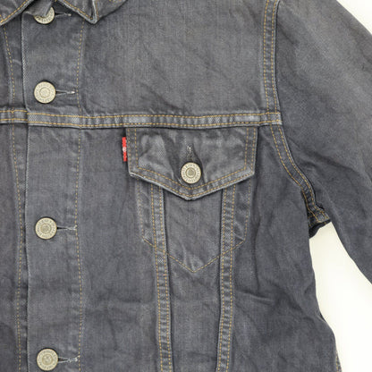 Levi's Blue Denim Trucker Jacket Large 100 Percent Cotton