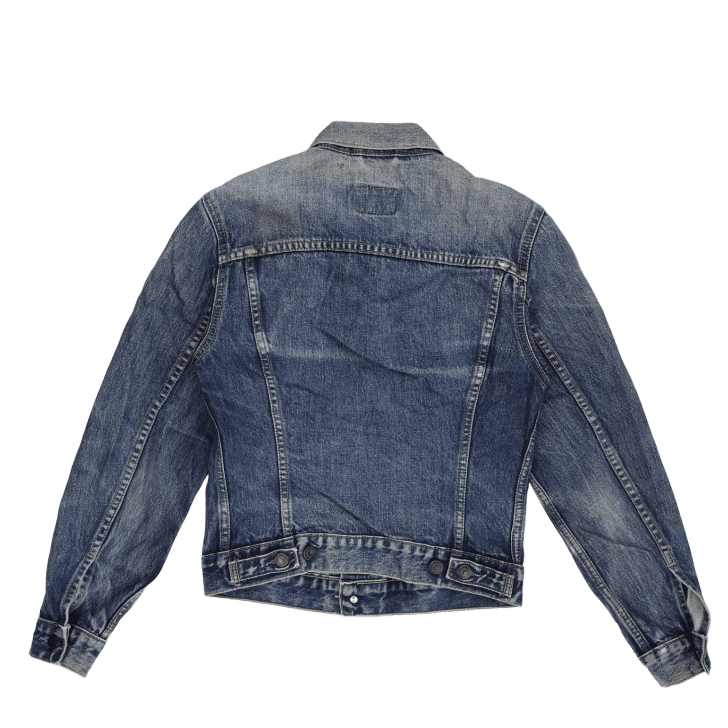 Levi's Vintage Denim Jacket Blue Small Cotton Denim Collared