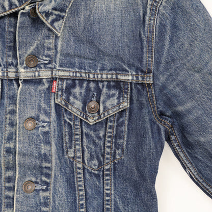 Levi's Vintage Denim Jacket Blue Small Cotton Denim Collared