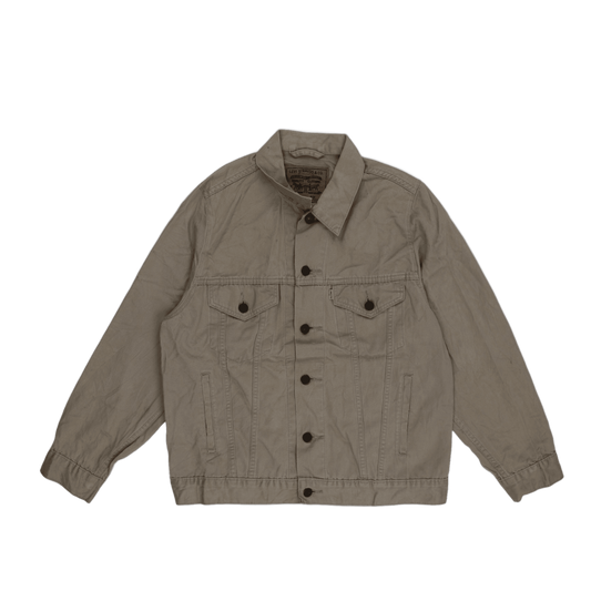 Levi's Vintage 70503 Beige Cotton Trucker Jacket Size Large
