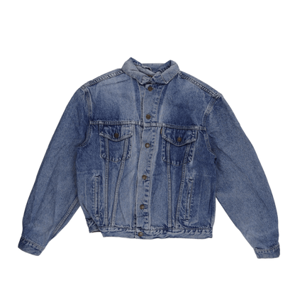 Levi's Vintage Blue Denim Jacket Men's Large Cotton Collared