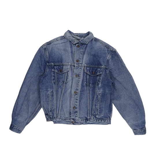 Levi's Vintage Blue Denim Jacket Men's Large Cotton Collared