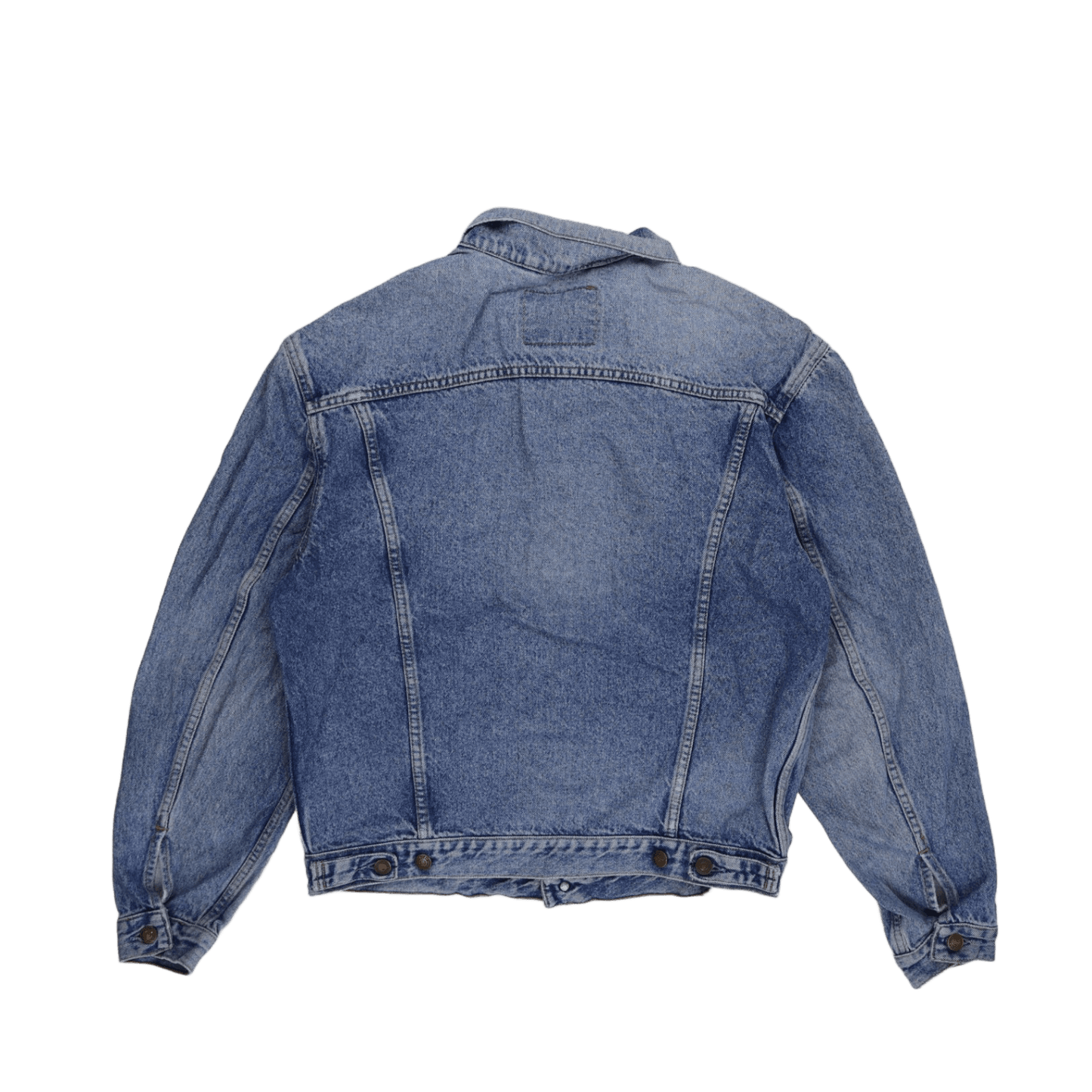 Levi's Vintage Blue Denim Jacket Men's Large Cotton Collared