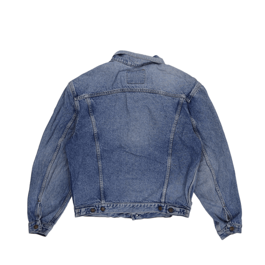 Levi's Vintage Blue Denim Jacket Men's Large Cotton Collared