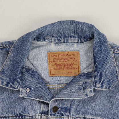 Levi's 70503 Vintage Denim Trucker Jacket Classic Blue Small Cotton
