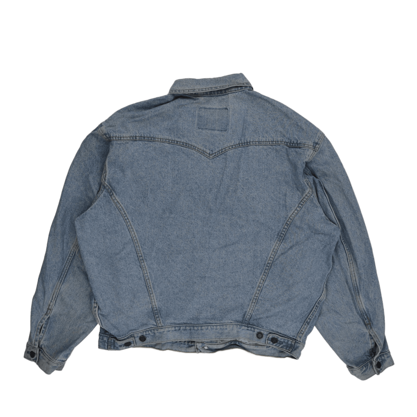 Levi's Vintage Light Blue Denim Trucker Jacket Men Size Large Cotton