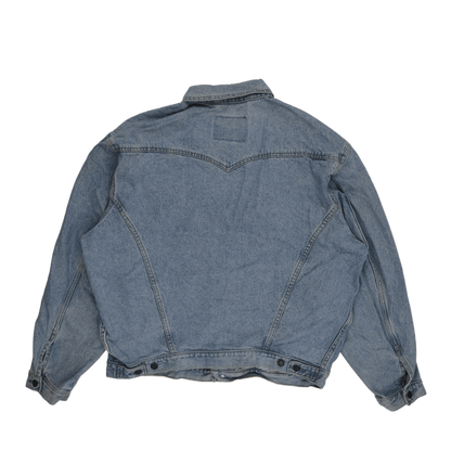 Levi's Vintage Light Blue Denim Trucker Jacket Men Size Large Cotton