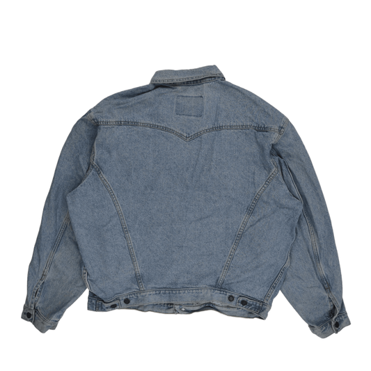 Levi's Vintage Light Blue Denim Trucker Jacket Men Size Large Cotton