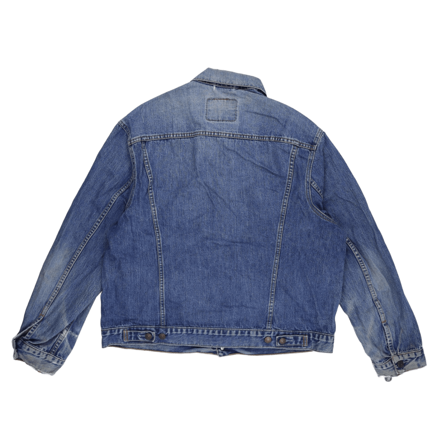 Levi's Vintage 70550 04 Denim Jacket Blue XL Cotton Trucker Collared
