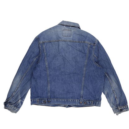 Levi's Vintage 70550 04 Denim Jacket Blue XL Cotton Trucker Collared
